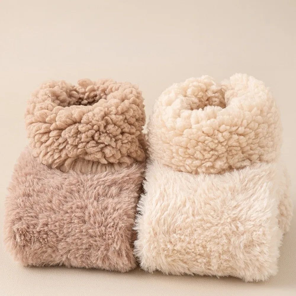 Chaussettes polaires de nuit — Chaleur douce & sommeil cocooning