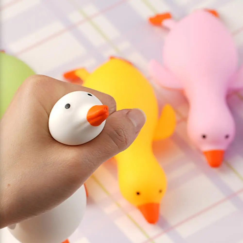 Stress Relief Squeeze Toy TPR Soft Anti-Anxiety Fidget Toy Portable Relax Toy for Kids Adults Decompression Stretch Toys Friends