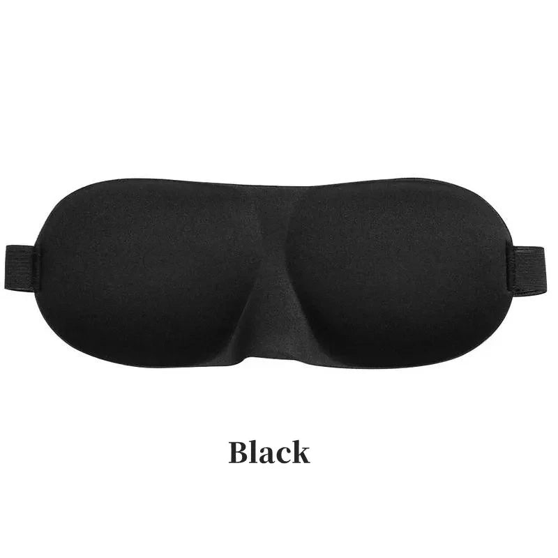 Masque de nuit 3D concave Nuitara — Vue principale sur fond noir