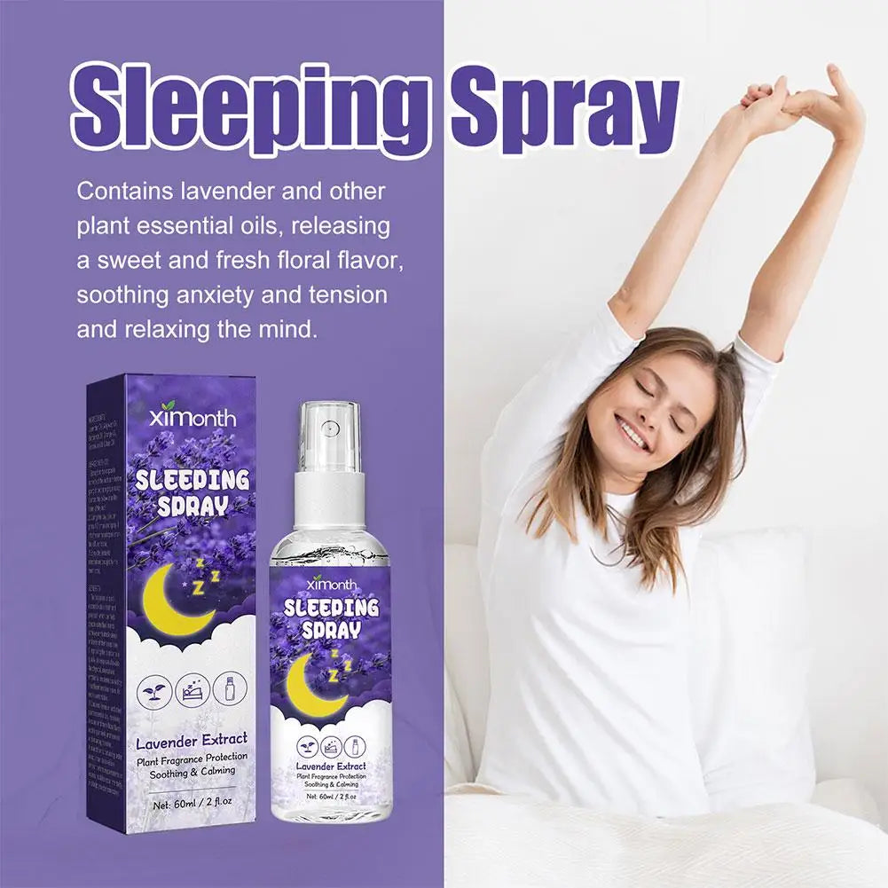 Spray lavande-vanille Nuitara — taille de voyage 60ml, parfait pour déplacement