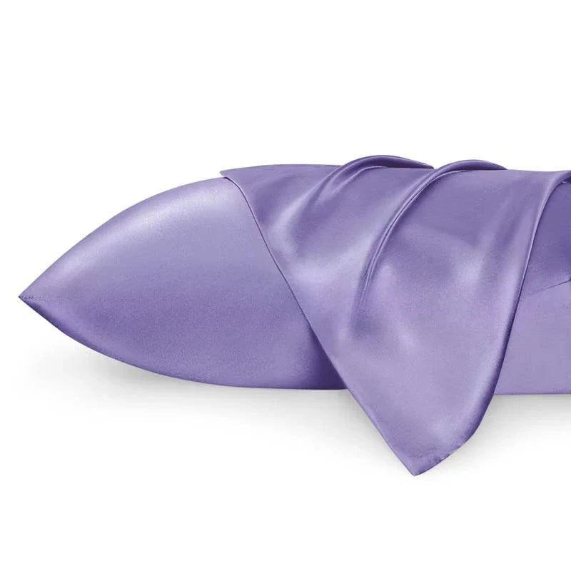 Taies d'oreiller satin soie — Beauté nocturne & sommeil ressourçant