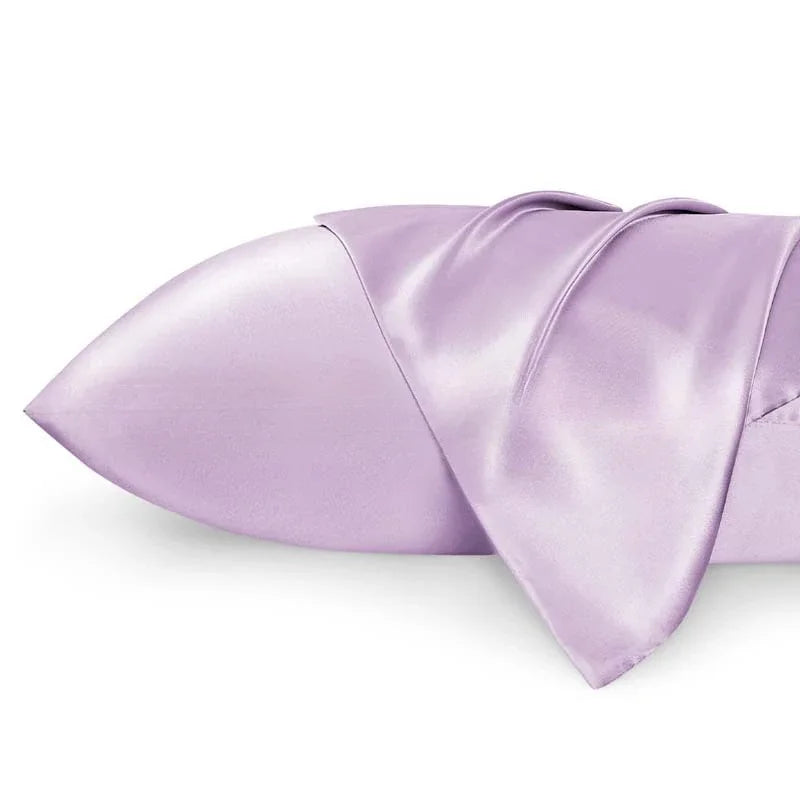 Taies d'oreiller satin soie — Beauté nocturne & sommeil ressourçant