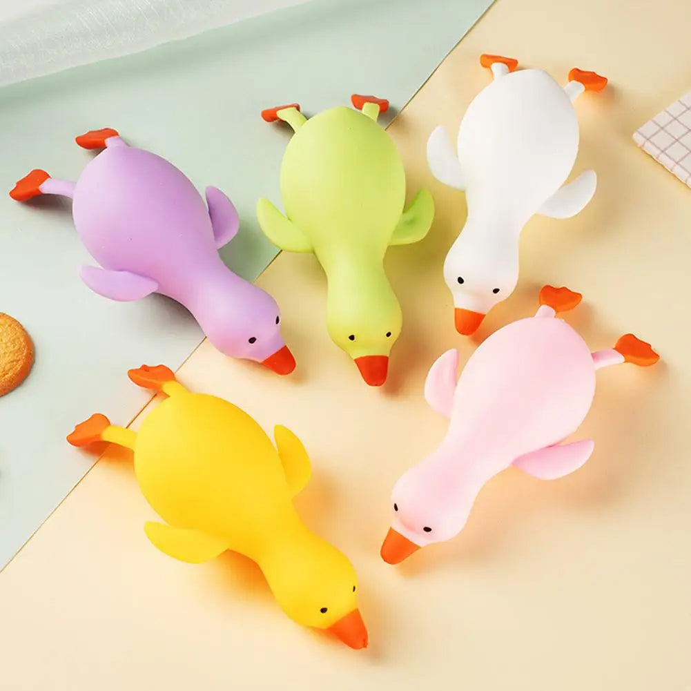 Stress Relief Squeeze Toy TPR Soft Anti-Anxiety Fidget Toy Portable Relax Toy for Kids Adults Decompression Stretch Toys Friends