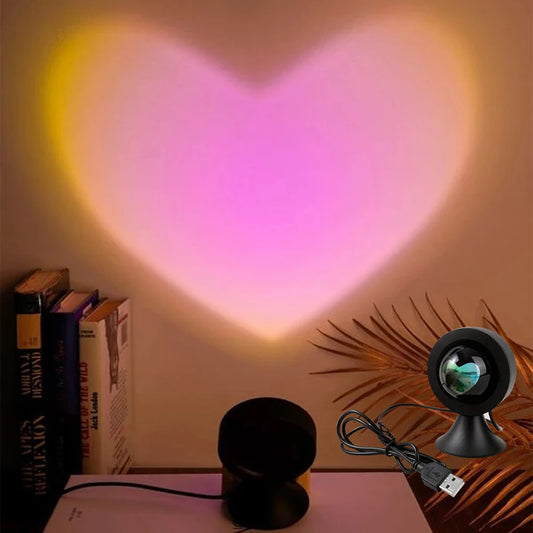 Projecteur coucher de soleil LED — Ambiance cocooning & rituel du soir
