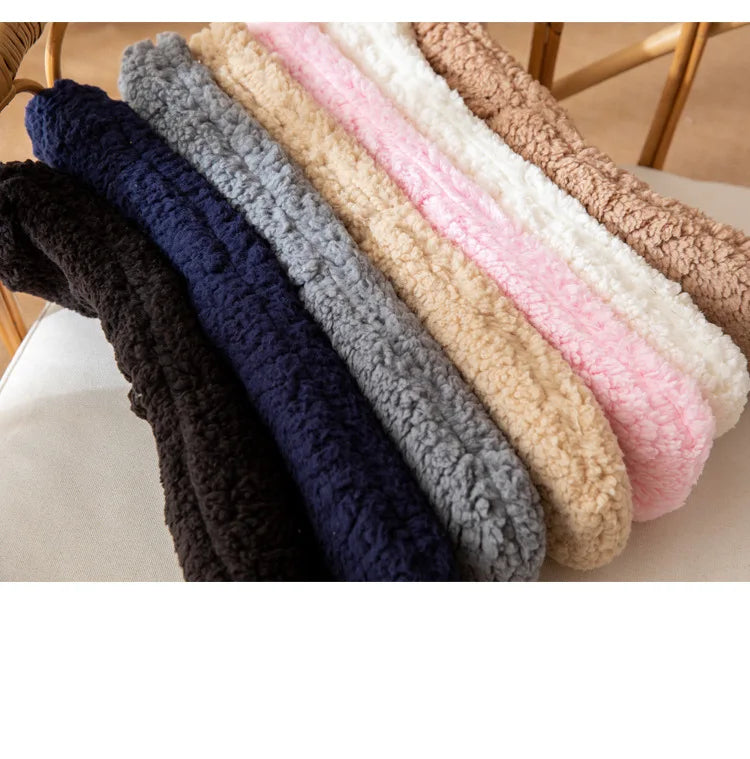 Chaussettes nuit lune épaisse — Chaleur hivernale & sommeil serein