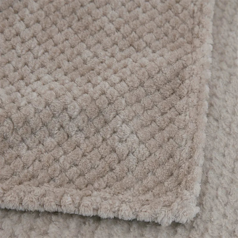 Couverture bébé douce corail — Chaleur hypoallergénique & sommeil sécurisant
