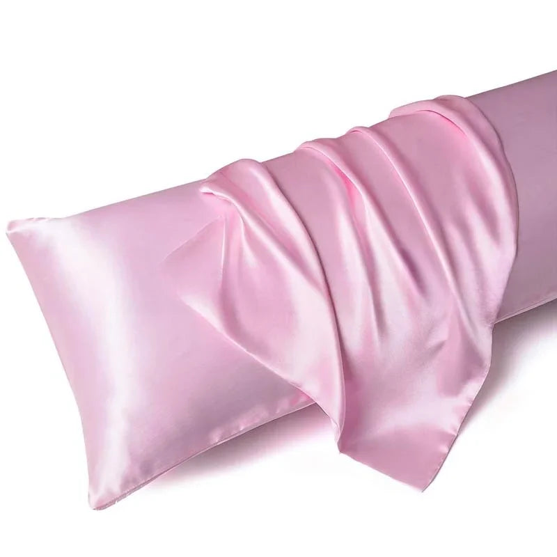 Taies d'oreiller satin soie — Beauté nocturne & sommeil ressourçant