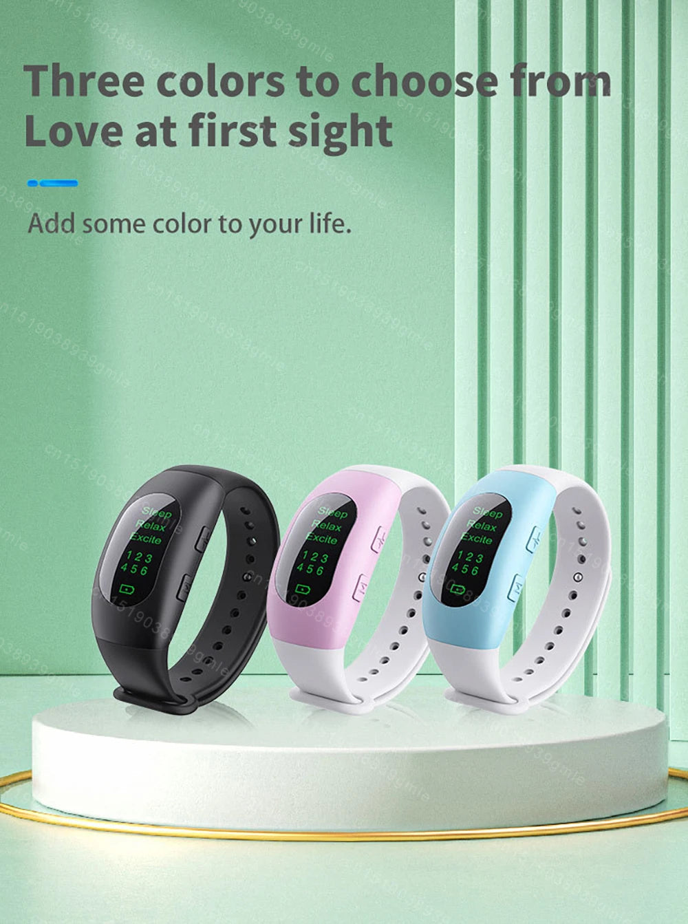 CES Intelligent Sleep Aid Watch Device Microcurrent Pulse Sleeping Instrument Rest Insomnia Hypnosis Anxiety Relief Sleeping Aid