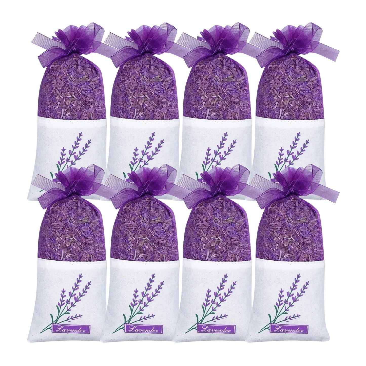 Sachets aromatiques floraux x8 — Cocon olfactif & nuit apaisante