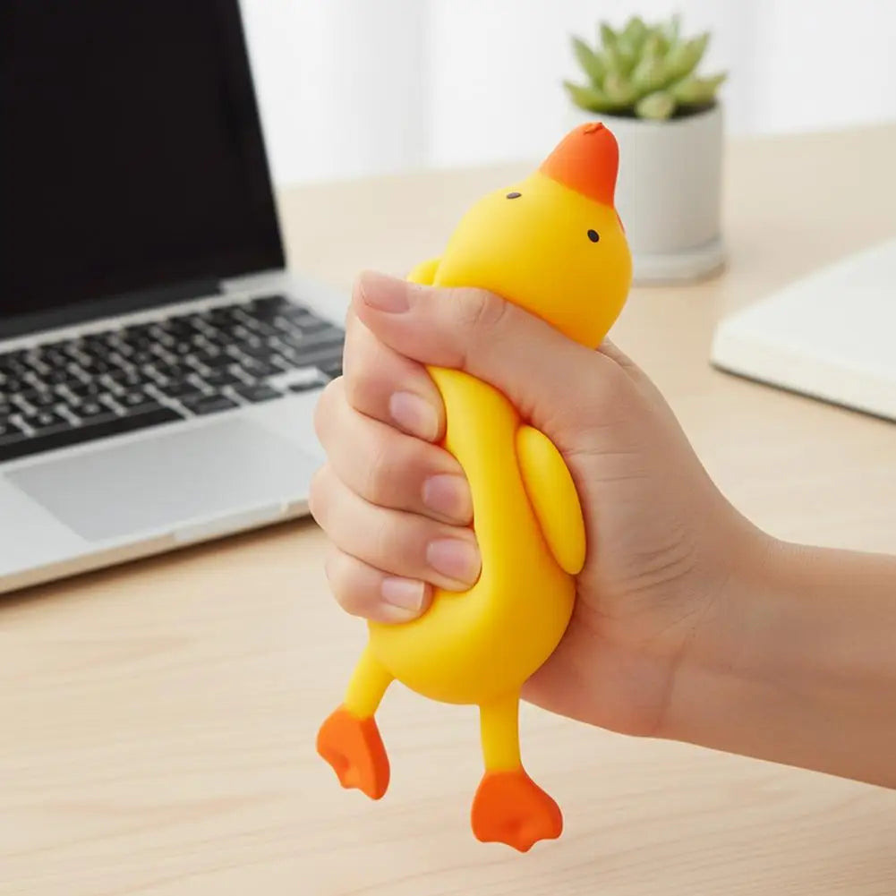 Stress Relief Squeeze Toy TPR Soft Anti-Anxiety Fidget Toy Portable Relax Toy for Kids Adults Decompression Stretch Toys Friends