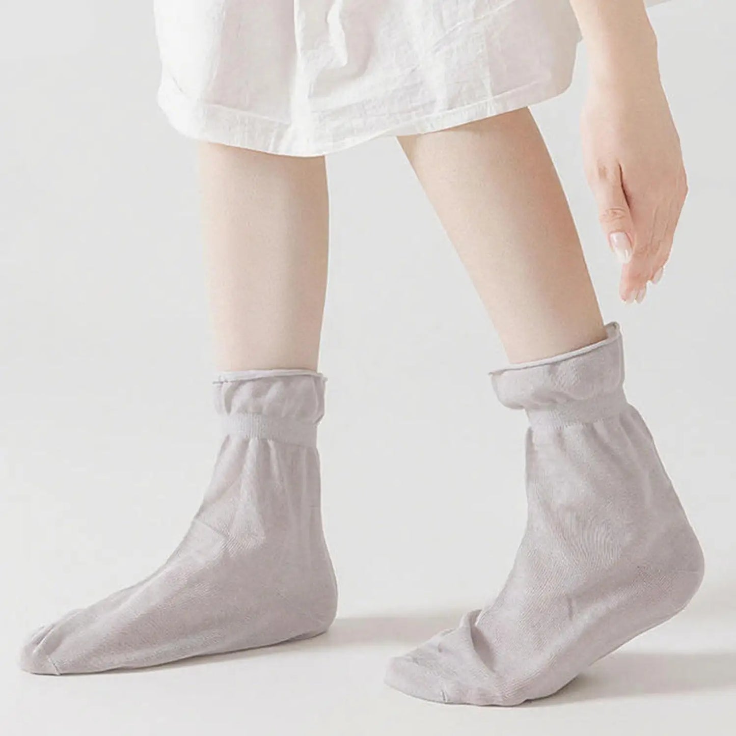 Chaussettes de nuit légères — Confort respirant pour un sommeil doux