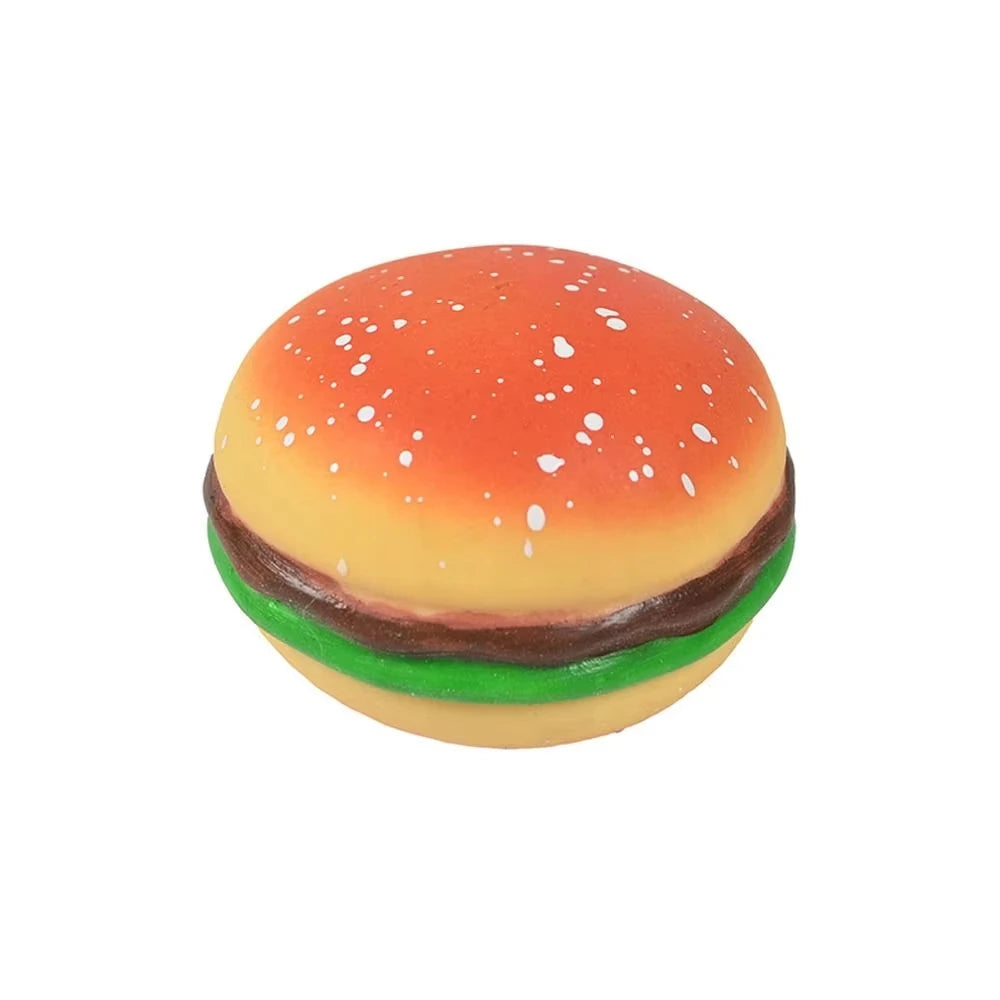 Stress Relief Toy Squishy Hamburger Stress Ball Sensory Toy Anti-stress toy Fidget Toy for Adult