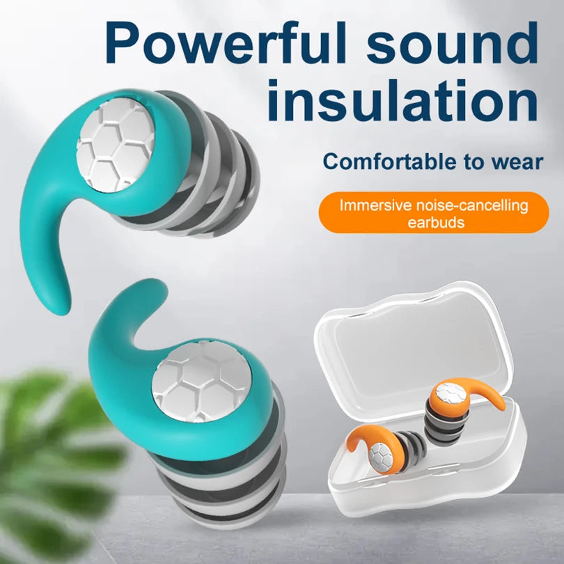 Bouchons caoutchouc souple — Silence durable & sommeil paisible