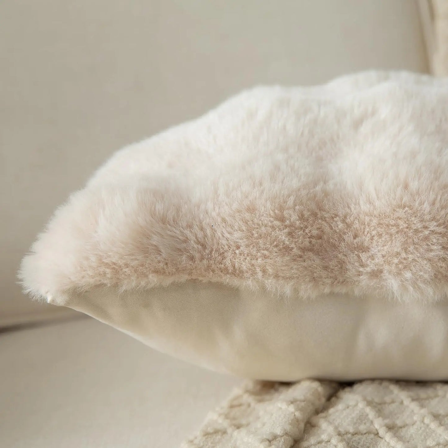 Housses de coussin peluche x2 — Cocon sensoriel & douceur nocturne