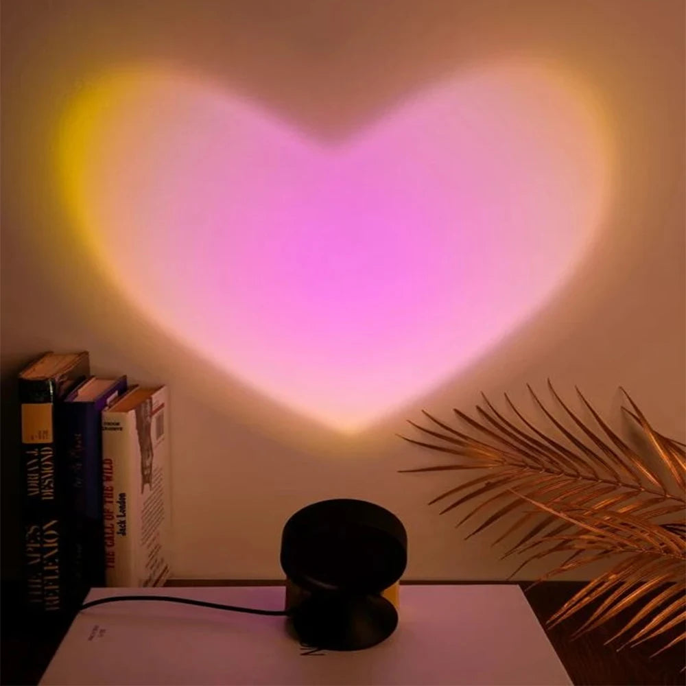 Projecteur coucher de soleil LED — Ambiance cocooning & rituel du soir