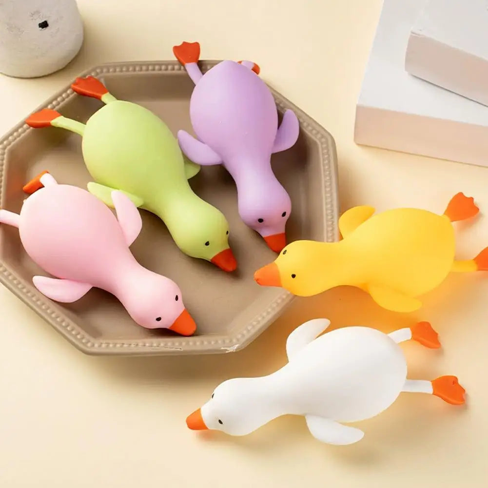 Stress Relief Squeeze Toy TPR Soft Anti-Anxiety Fidget Toy Portable Relax Toy for Kids Adults Decompression Stretch Toys Friends