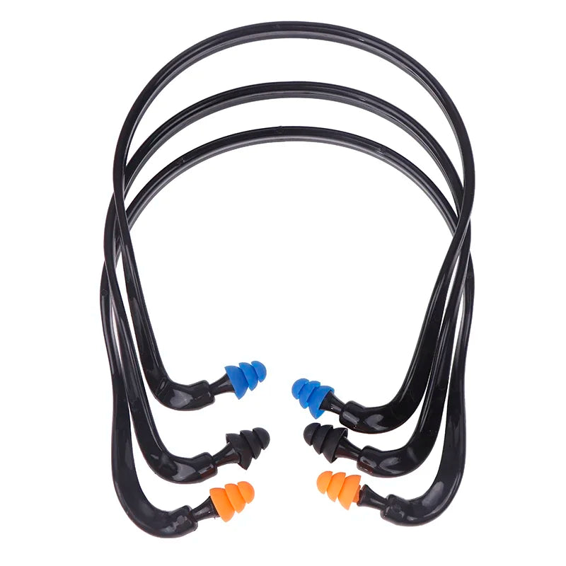 Cache-oreilles bandeau silicone — Protection sonore & nuit paisible