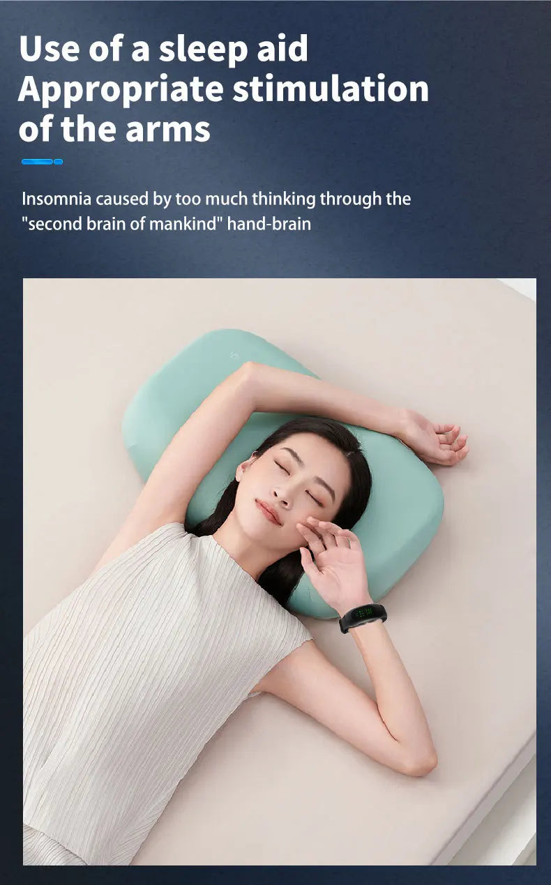 CES Intelligent Sleep Aid Watch Device Microcurrent Pulse Sleeping Instrument Rest Insomnia Hypnosis Anxiety Relief Sleeping Aid