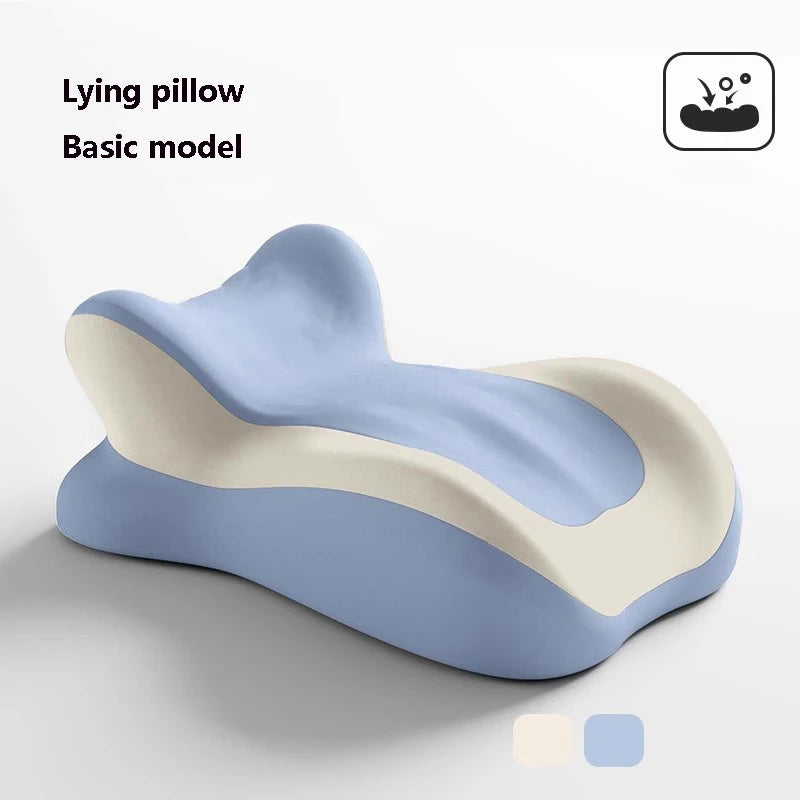Oreiller mémoire de forme cale — Soutien multi-positions & nuit sans douleur