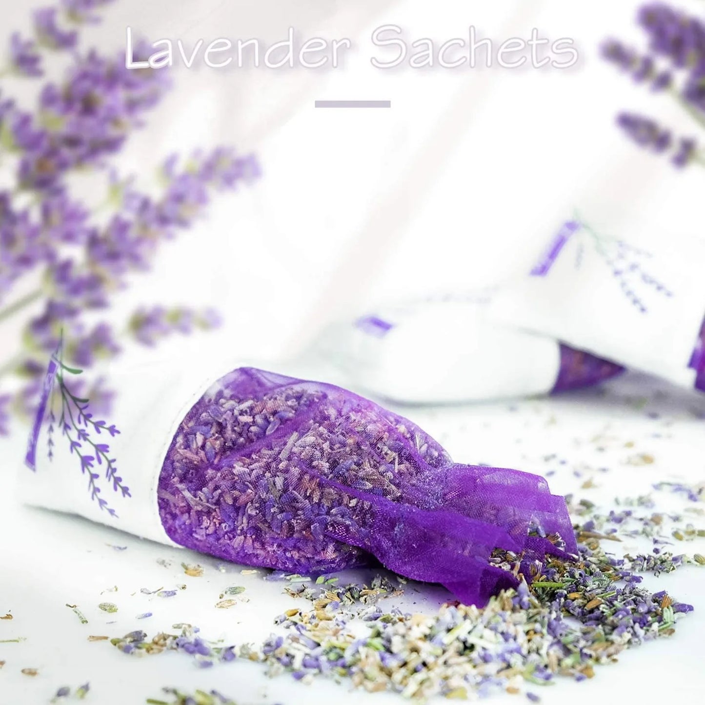 Sachets aromatiques floraux x8 — Cocon olfactif & nuit apaisante