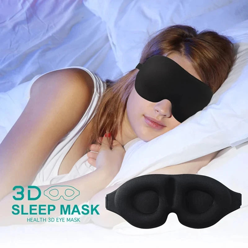 Détail masque 3D Nuitara — pont nasal 3D qui protège le maquillage et soulage la pression