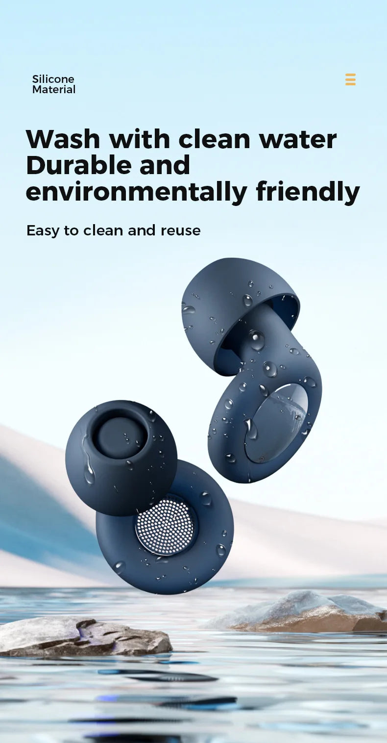 Bouchons mousse premium — Silence profond & protection auditive douce