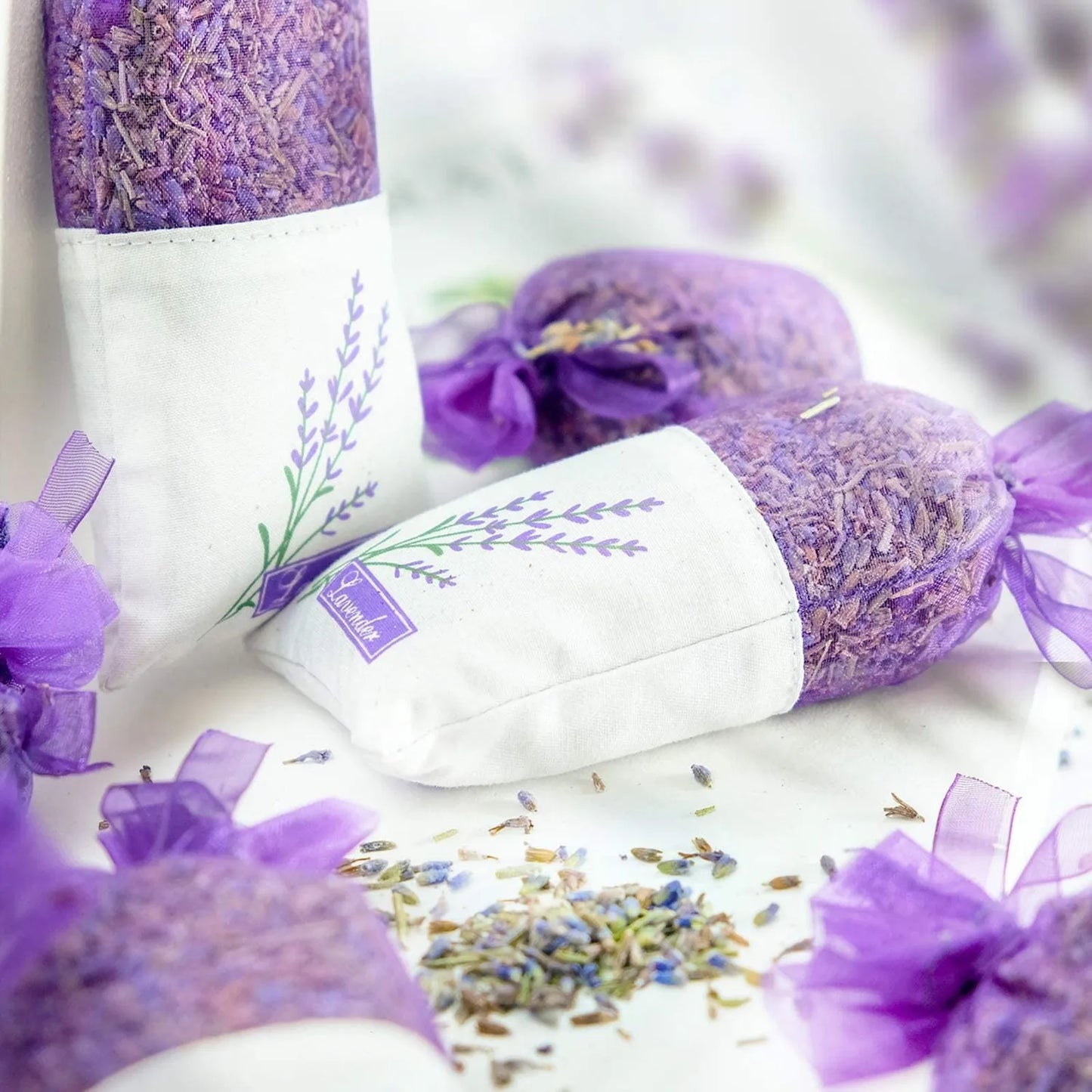 Sachets aromatiques floraux x8 — Cocon olfactif & nuit apaisante