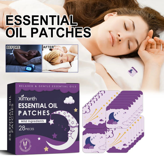 Plant Sleep Patches Nighttime Relaxation Lightweight Portable Care Patches Home Essential Good Stuff for Better Sleep