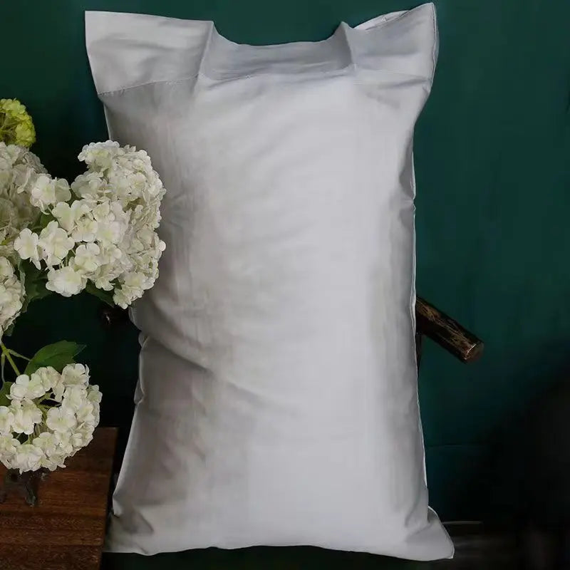 Taies d'oreiller coton égyptien satiné — Douceur premium & nuit bien-être