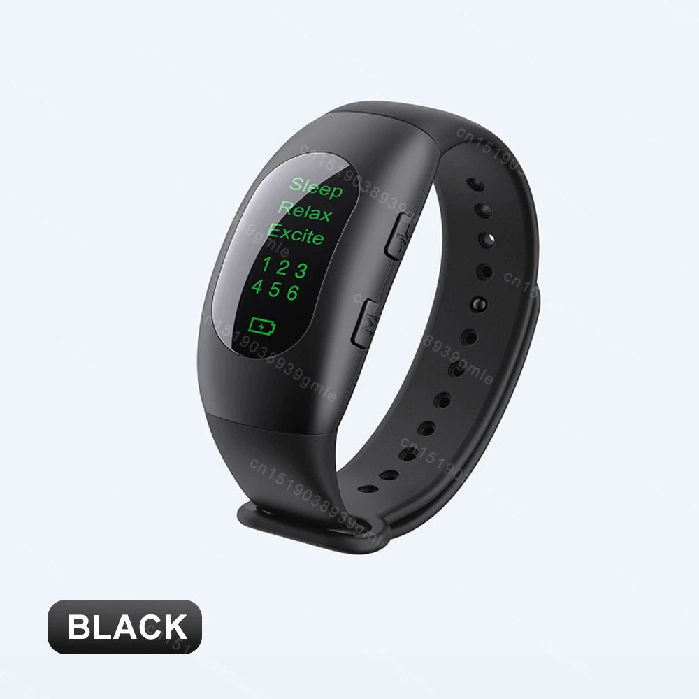 CES Intelligent Sleep Aid Watch Device Microcurrent Pulse Sleeping Instrument Rest Insomnia Hypnosis Anxiety Relief Sleeping Aid