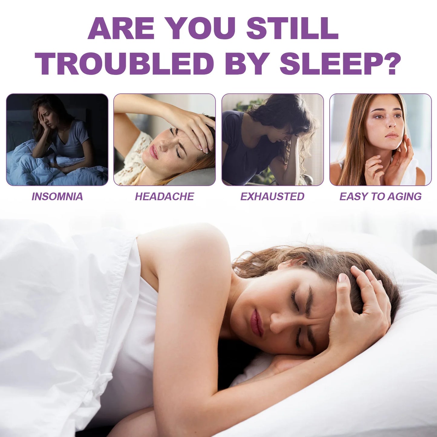 Plant Sleep Patches Nighttime Relaxation Lightweight Portable Care Patches Home Essential Good Stuff for Better Sleep
