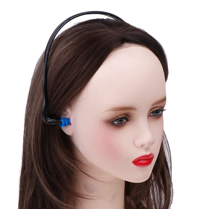 Cache-oreilles bandeau silicone — Protection sonore & nuit paisible