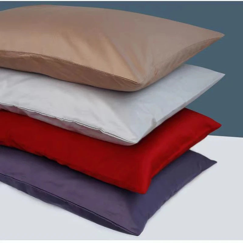 Taies d'oreiller coton égyptien satiné — Douceur premium & nuit bien-être