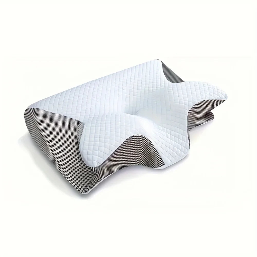 Oreiller ergonomique en corne — Alignement cervical & réveil sans douleur