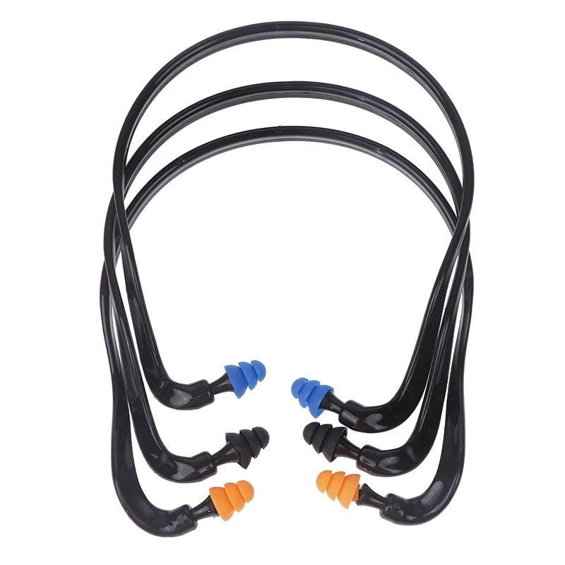 Cache-oreilles bandeau silicone — Protection sonore & nuit paisible