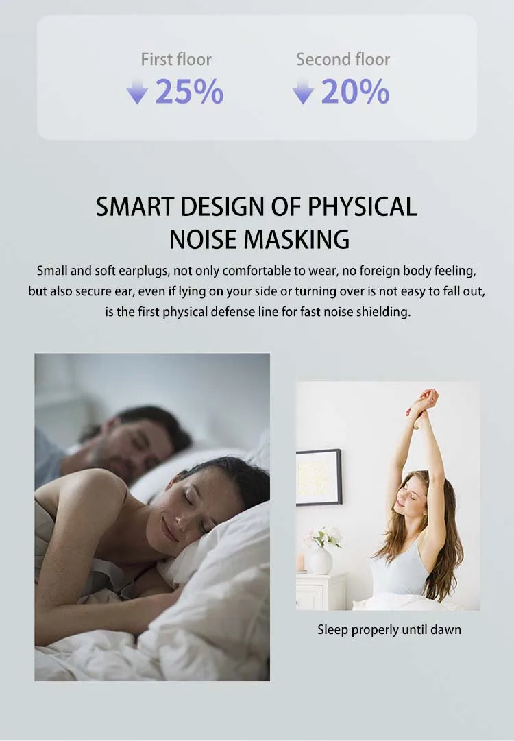 Bouchons silicone imperméables — Isolation sonore & sommeil naturel