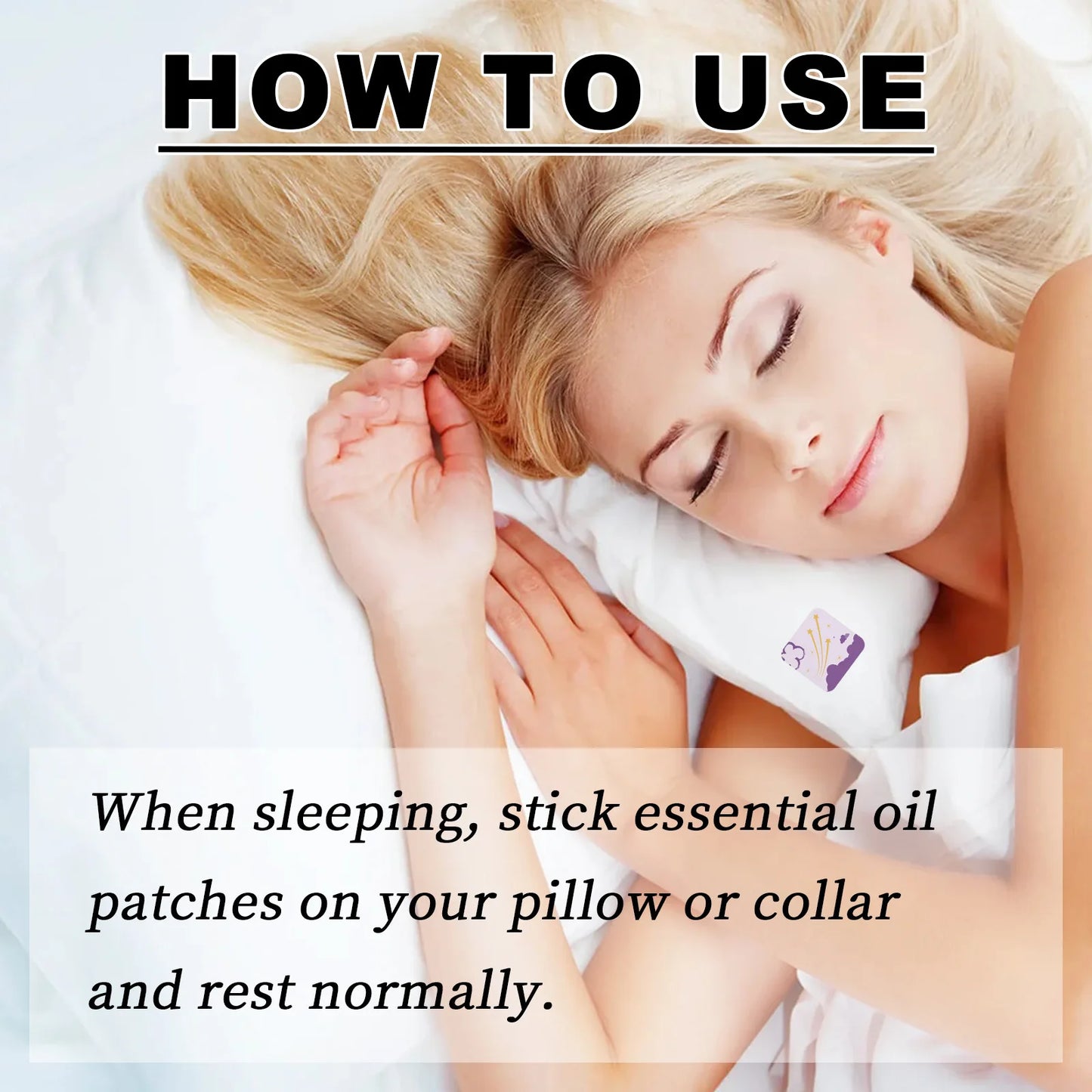 Plant Sleep Patches Nighttime Relaxation Lightweight Portable Care Patches Home Essential Good Stuff for Better Sleep