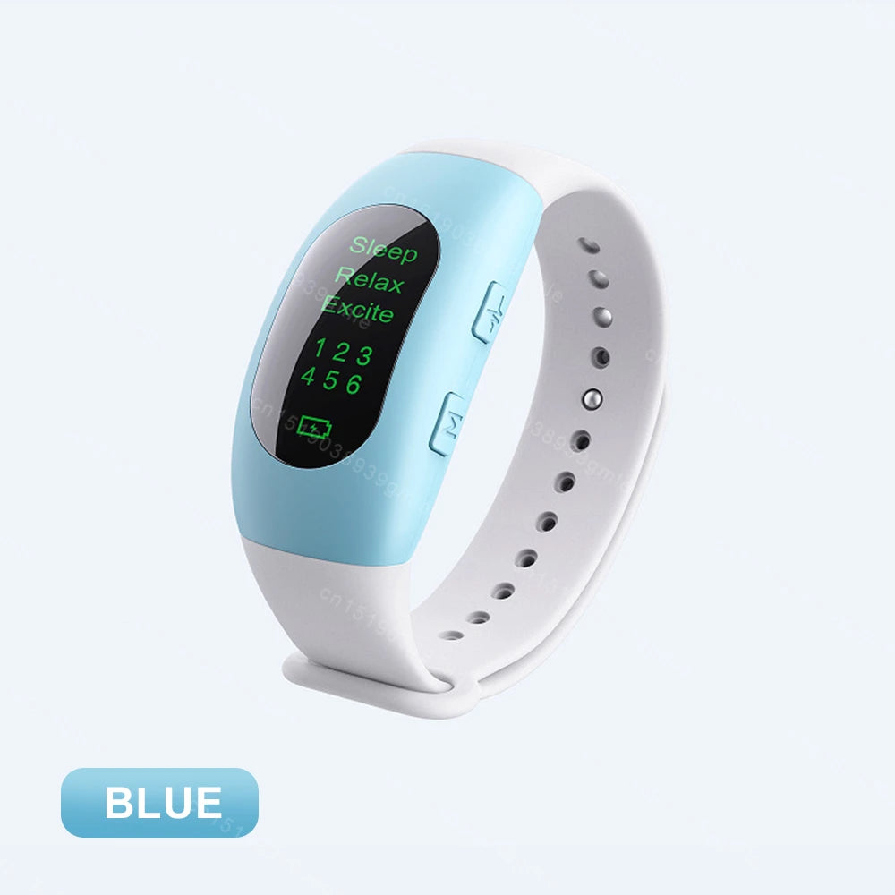 CES Intelligent Sleep Aid Watch Device Microcurrent Pulse Sleeping Instrument Rest Insomnia Hypnosis Anxiety Relief Sleeping Aid