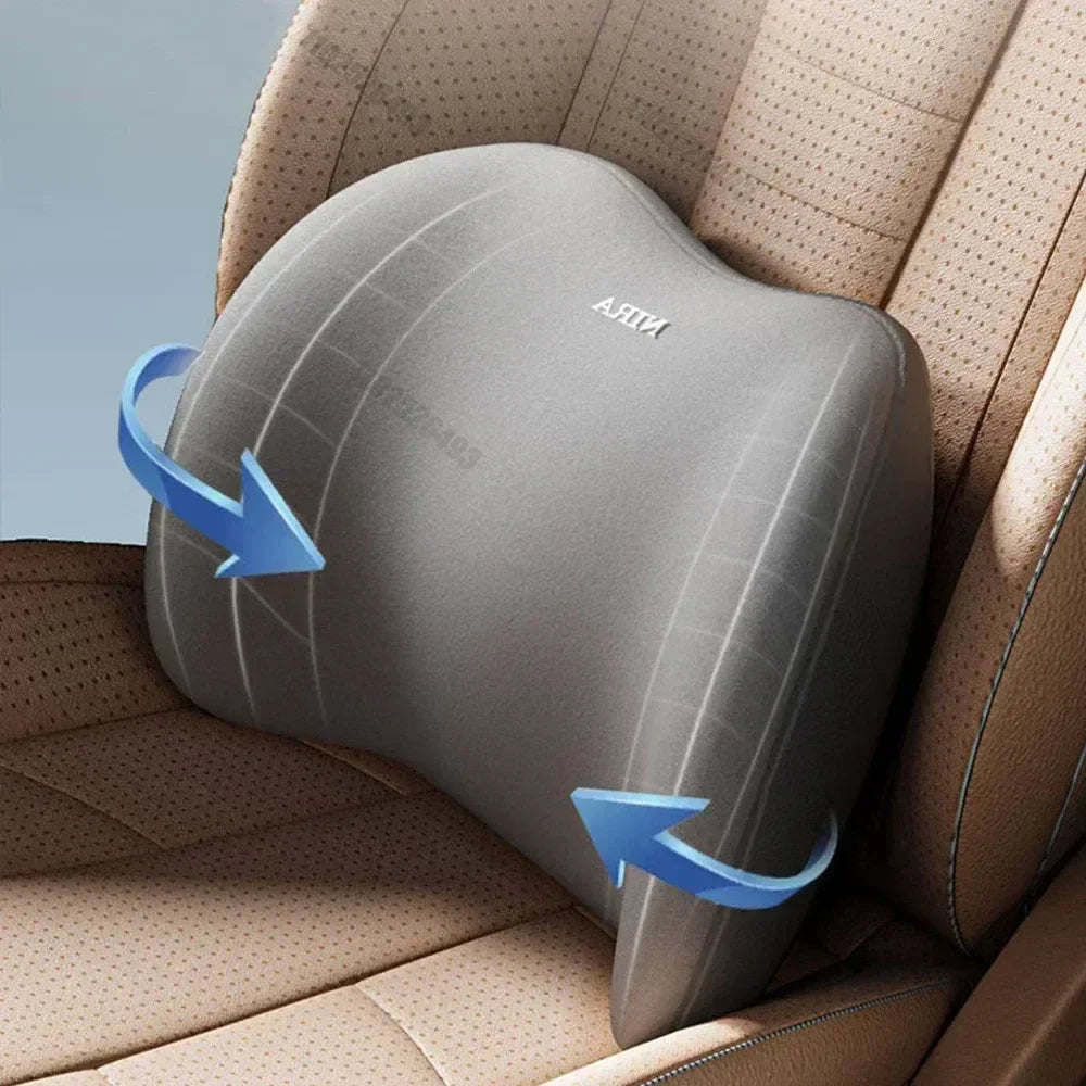 Coussin mémoire de forme Nuitara — détail mousse haute densité et housse velours